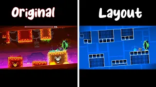 "Dash" Layout vs Original *COMPARISON* | Geometry Dash 2.2