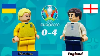 Ukraine 0-4 England | LEGO Highlights