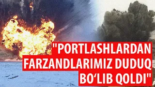 "Adirdagi portlashlardan yuragimizni oldirib qo‘ydik" – muttasil portlashlardan norozi aholi