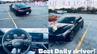 I found the best daily driver sports car! 2023 Hyundai Elantra Nline review!