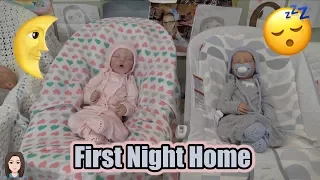 Reborn Baby Twins Raelynn & Ryan's First Night Home | Kelli Maple