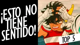 😜¡ESTO NO TIENE SENTIDO! EN SAINT SEIYA