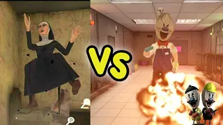 Ice Scream 4 Bomb Vs Evil Nun 2 Trap