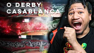 American REACTS TO! | O ESPETACULAR DERBY DE CASABLANCA - WYDAD X RAJA 😱