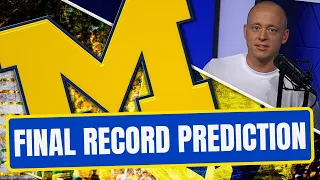 Josh Pate's Michigan Win/Loss Predictions (Late Kick Cut)