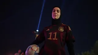 Meet Maymi Asgari, the viral freestyle soccer Hijabi at the World Cup
