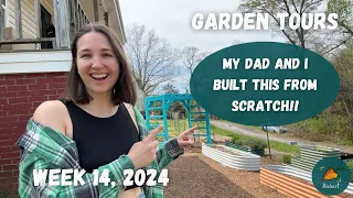 Plans vs. Reality: changing my mind about the garden | Garden Tour WEEK 14, 2024