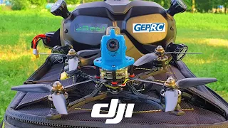 ✅ Мой Первый FPV Дрон 4" Geprc Dolphin HD с цифровой системой DJI FPV ! 🌟🔥