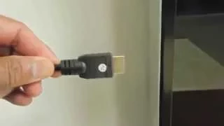 How to connect HDMI cable to your wall-mounted TV