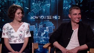 Lizzy Caplan & Dave Franco Interview - Now You See Me 2 (HD)