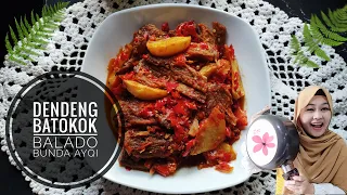 Resep Dendeng Batokok Balado || Dendeng Basah