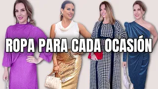 ROPA SEGÚN LA OCASIÓN Y ESTILO