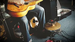 These Boots Are Made For Walkin' - Nancy Sinatra (Live Lap Steel guitar and suitcase drum cover)