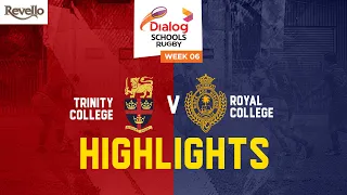 HIGHLIGHTS | Trinity College vs Royal College - Dialog Schools Rugby League | 77th Bradby - 1st Leg