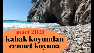 Fethiye kabak koyundan cennet koyuna doğa yürüyüşü