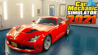 Реставрация Echos Cobra - Car Mechanic Simulator 2021 #186