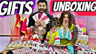 Alyana's Birthday Gift Unboxing | 3 lac ki salami | 1st Birthday  | Madiha ahsan vlogs