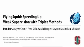 FlyingSquid: Speeding Up Weak Supervision with Triplet Methods (ICML 2020)