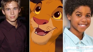 Lion King : Then & Now - Voice Casts   #LionKing
