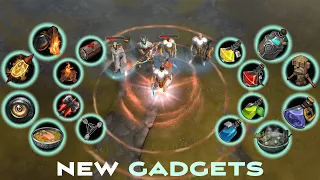 New Gadgets And Potions PvP In Frostborn