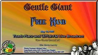 Gentle Giant  -  Free Hand  _ Live 1980