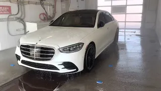 MERCEDES-BENZ S580 TOUCHLESS CAR WASH