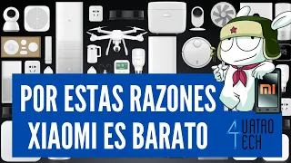 ¿Por qué los PRODUCTOS de XIAOMI son BARATOS?