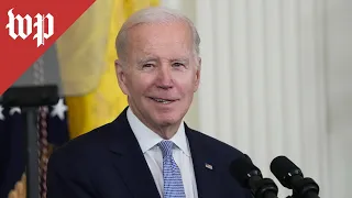 Biden gives remarks at National Prayer Breakfast