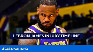 LeBron James Injury: New timeline for the Lakers star as the NBA playoffs near | CBS Sports HQ
