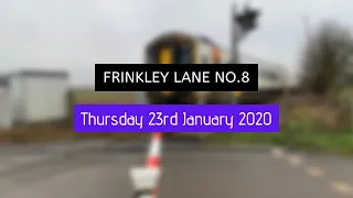 Frinkley Lane Number 8 Level Crossing (23/01/2020)