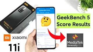 Xiaomi 11i GeekBench 5 Test Day-1 Dimensity 920 🔥🔥🔥