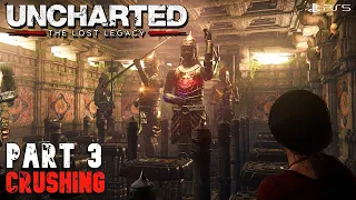 Uncharted: The Lost Legacy Part 3 Crushing First Blind Playthrough Legacy of Thieves Edition PS5 HD