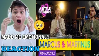 Marcus & Martinus - Air (Acoustic) |  Sweden 🇸🇪 | #EurovisionALBM 2024 | REACTION