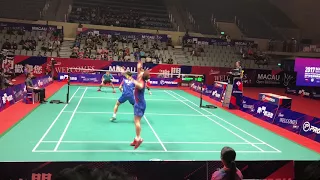 2017 Macau Open SF MD Lee/Lee vs Kim/Seo Highlight Excellent angle 60FPS