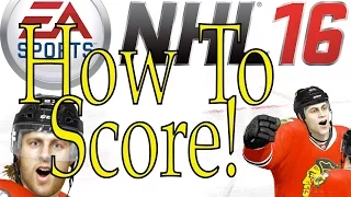 How to Score Goals Every Time In NHL 16 | NHL 16 Tips & Tricks