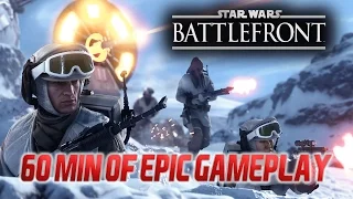 Star Wars Battlefront - We Can't Lose! 1 Hour Of Gameplay!