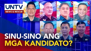 Ilang matataas na police officials, matutunog na mapipili bilang susunod na PNP chief