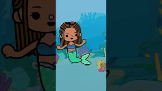 Who Threw This ?! 😫🧜🏻‍♀️ mermaid is over 🤯 Toca life Animation