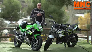 Essai des Kawasaki Z125 et Ninja 125