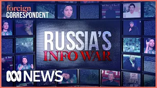 A Year after Invasion, Russian Propaganda has gone Insane to Fuel Putins War | Foreign Correspondent