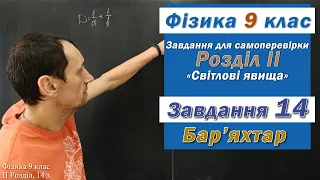 Фізика 9 клас. Самоперевірка Розділу ІІ, 14 з