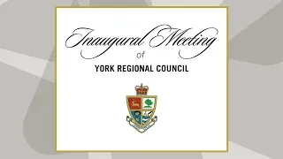 York Regional Council Inaugural Meeting Highlights – December 2018