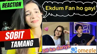 REACTION on SOBIT TAMANG - Telling Them I'm KOREAN and singing Hindi Mashups | Omegle | MitthiReacts