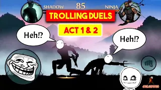 Trolling Duels Act 1 & 2 | CSK OFFICIAL | Shadow Fight 2