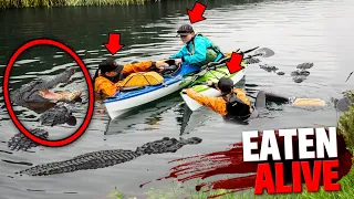 These 3 Kayakers Were EATEN ALIVE By Deadly Predators!