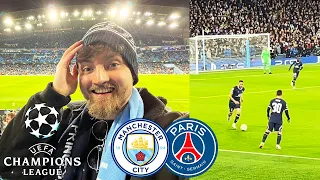 Man City vs. PSG - UCL Stadionvlog | Sitzplatz 20m vor Messi 😱🐐 | Großer MiniLED TV | ViscaBarca