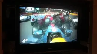 Belgian Grand Prix crash 2012