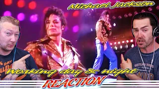 ''Working Day & Night'' MICHAEL JACKSON Reaction (LIVE)