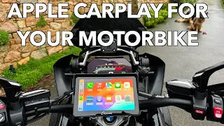 Best value ? Review of Carpurides 7" Touchscreen Motorcycle CarPlay/Android Auto Display Unit