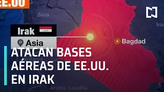 Ataque a bases aéreas estadounidenses en Irak